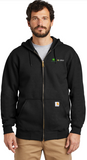 Carhartt ® Midweight Hooded Zip-Front Sweatshirt