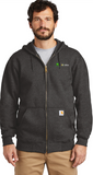 Carhartt ® Midweight Hooded Zip-Front Sweatshirt