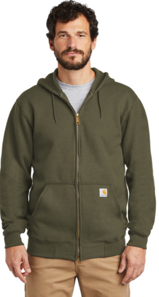 Carhartt ® Midweight Hooded Zip-Front Sweatshirt