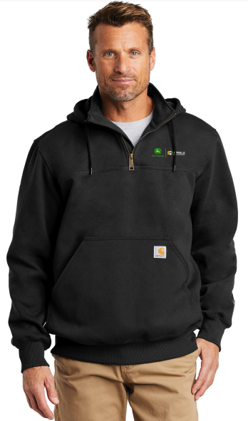 Carhartt ® Rain Defender ® Paxton Heavyweight Hooded Zip Mock Sweatshirt