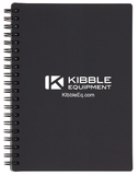 5" x 7" Rubbery Spiral Notebook